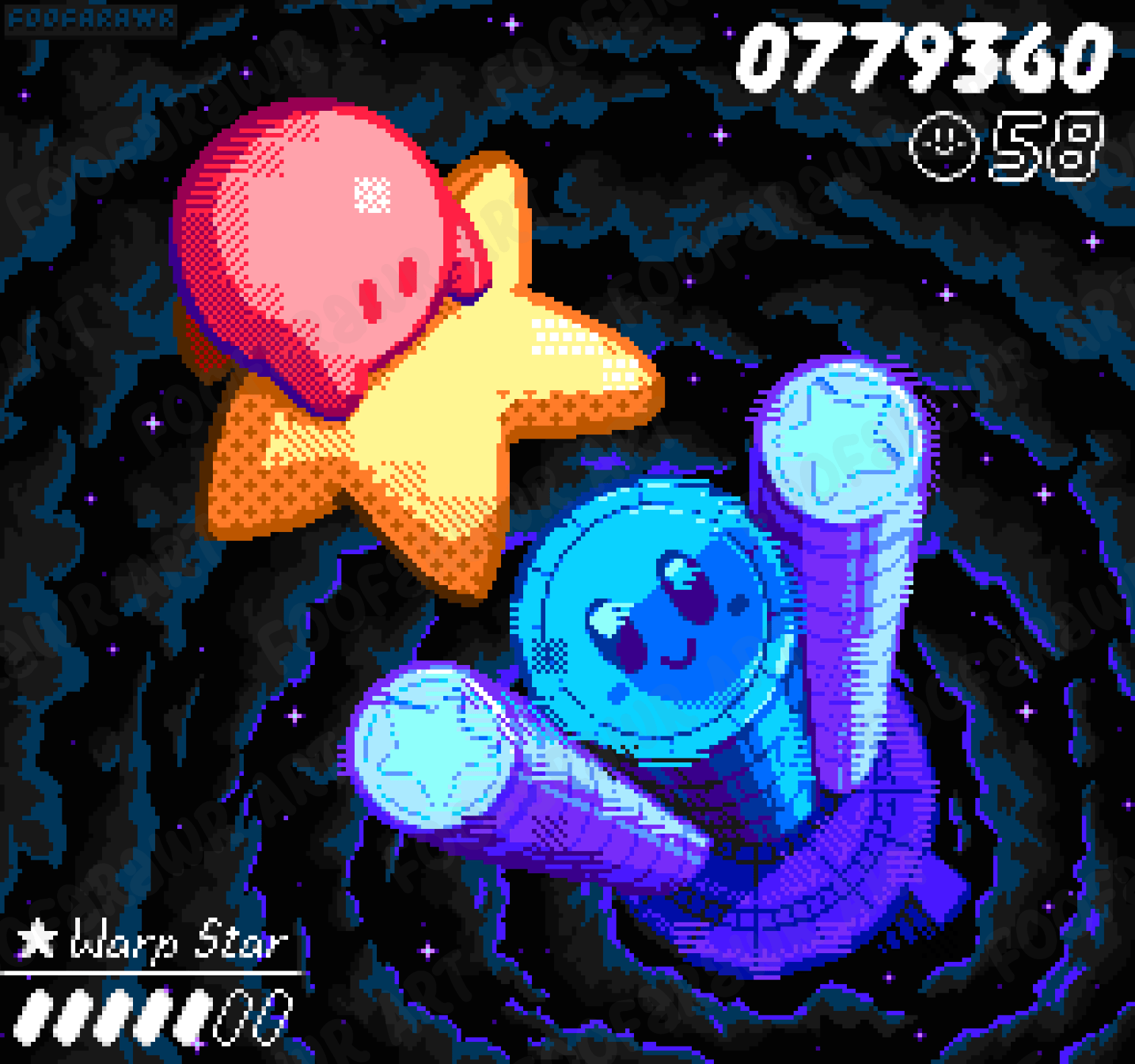 Kirby Redrawn: Warp&nbsp;Star