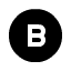b button icon